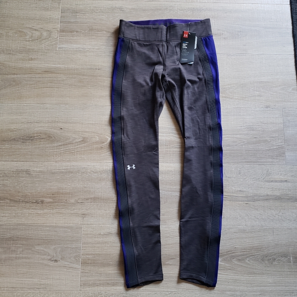 Grey Under Armour coldgear leggings - S - NWT